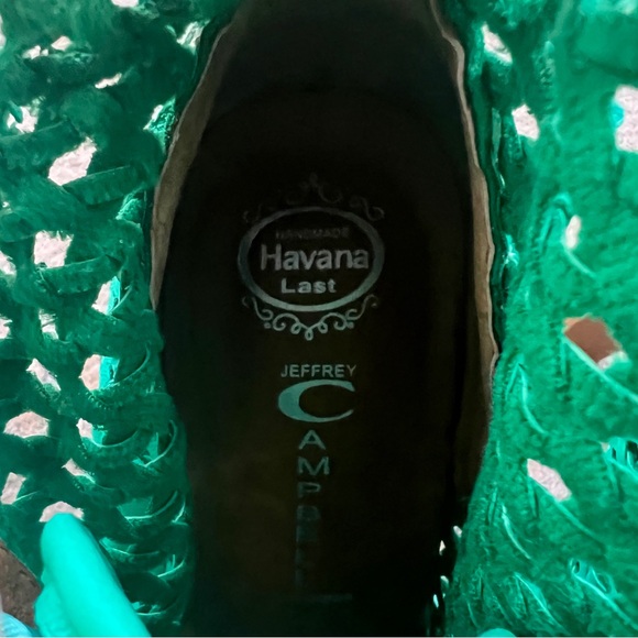 Jeffrey Campbell Green Lita Platform Shoes - Picture 6 of 12